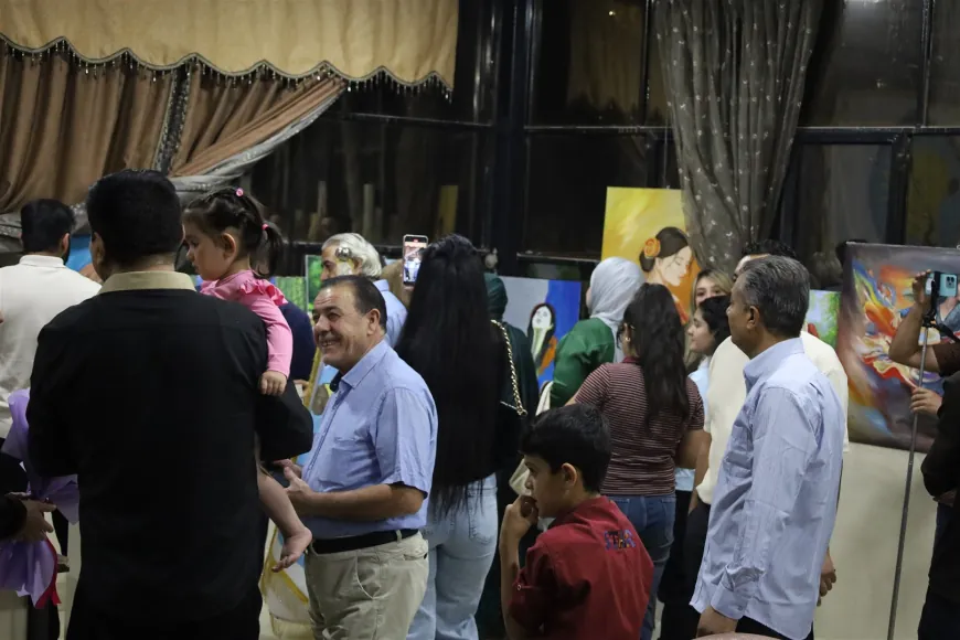 “Tribute to Serekaniye” Art Exhibition held in Hasakah