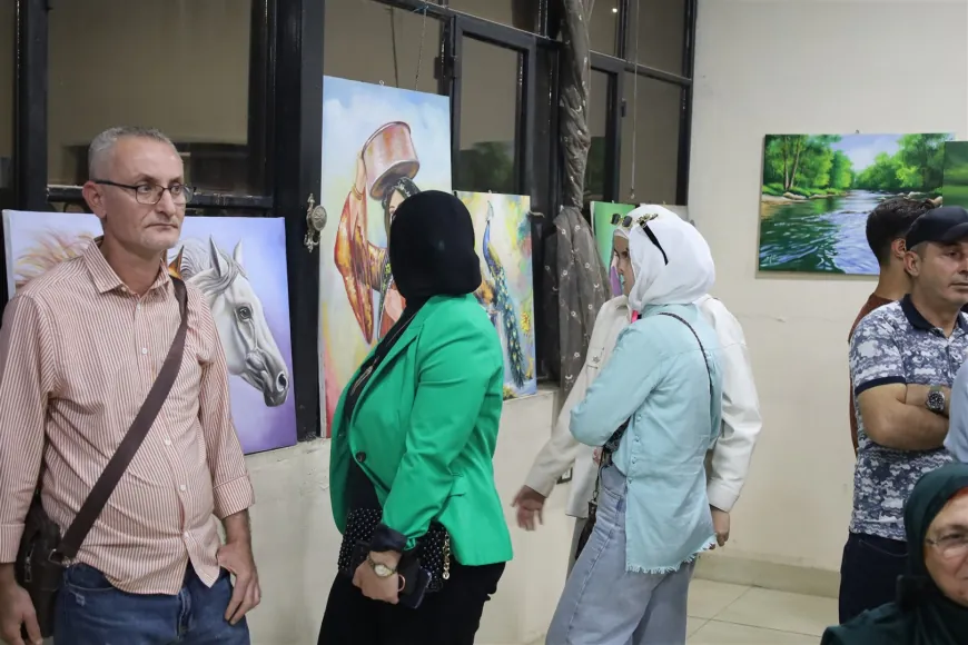 “Tribute to Serekaniye” Art Exhibition held in Hasakah