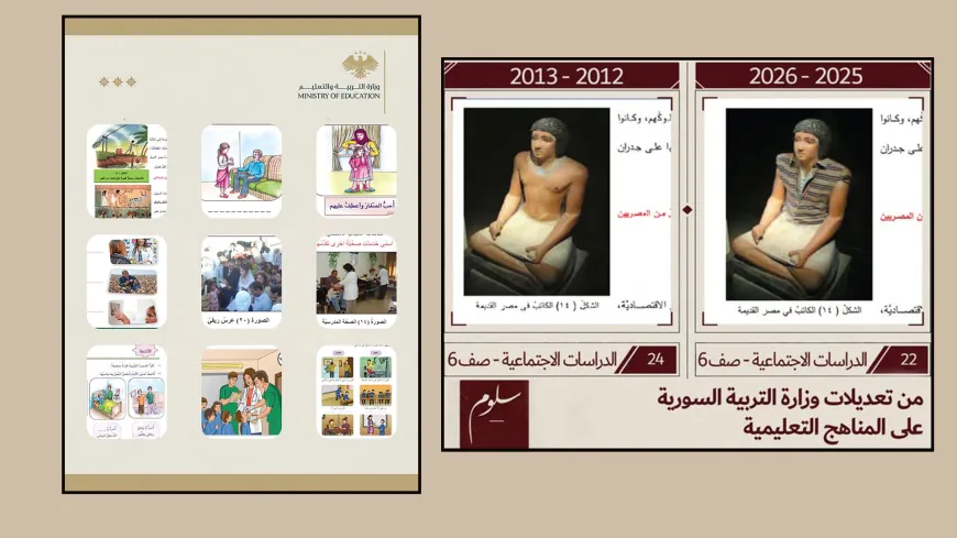 Controversy over images in Syrian curricula as Education Ministry comments