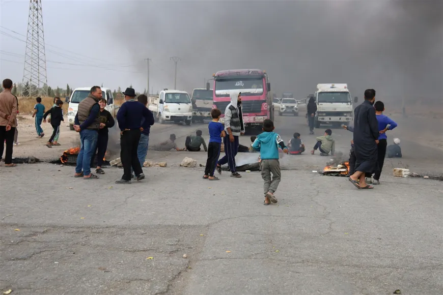 Washokani protests demand return convoys for all villages