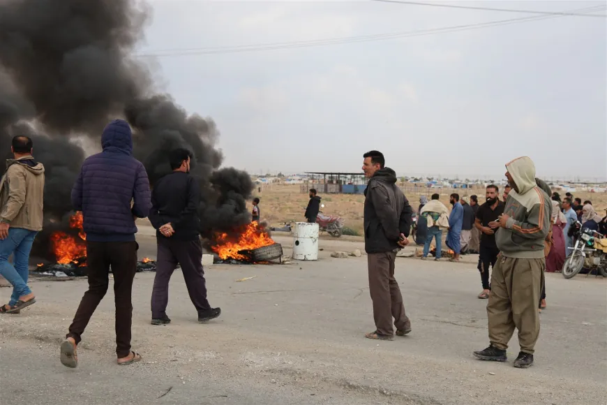 Washokani protests demand return convoys for all villages