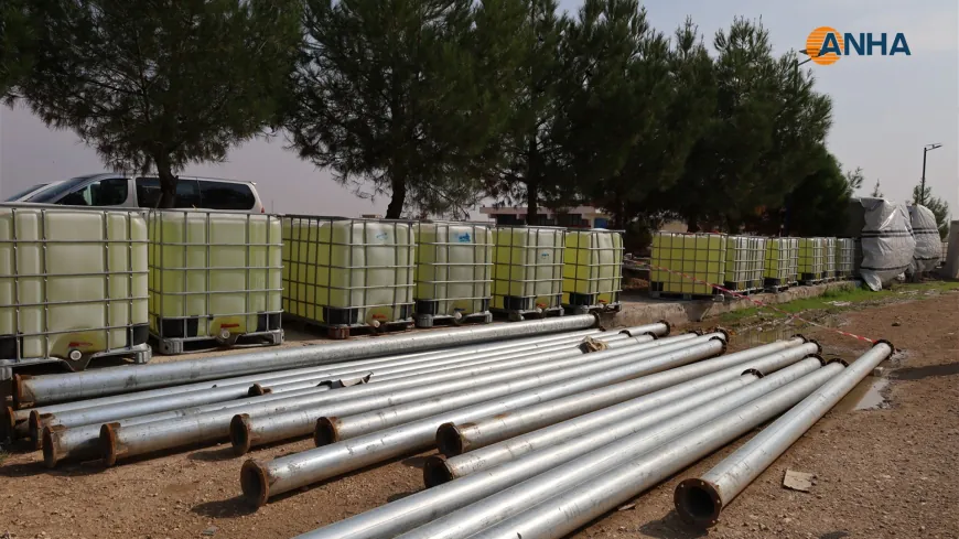 Maintenance work underway at Allouk Water Station