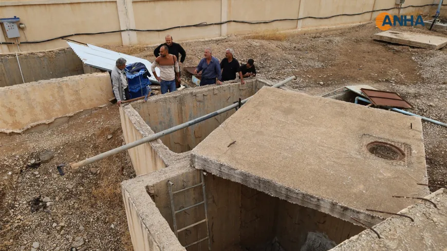 Maintenance work underway at Allouk Water Station