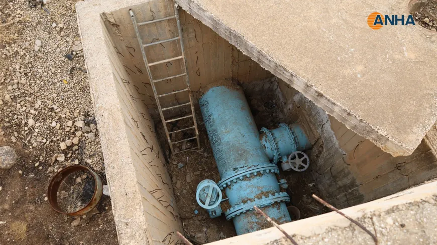 Maintenance work underway at Allouk Water Station