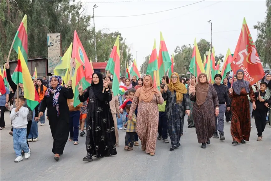 Tell Tamer residents condemn brutal assault against Girê Spî IDPs