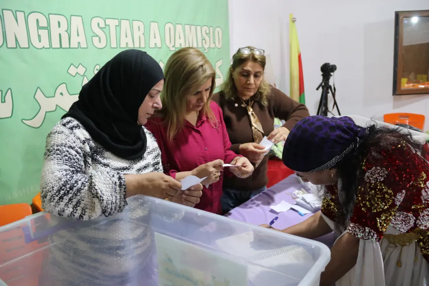 Kongra Star holds its organizational conference in Qamishlo