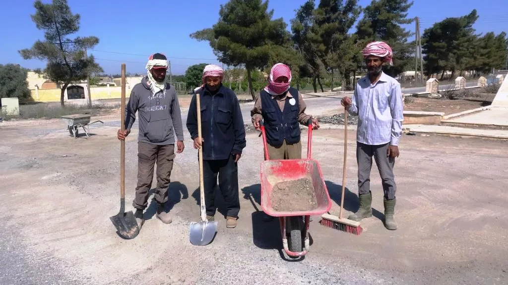 El municipio de Al-Kesrat inicia una campaña de limpieza luego de abrir su centro oficial