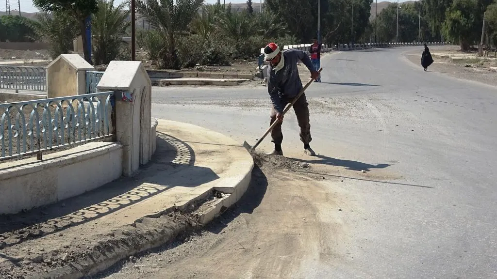 El municipio de Al-Kesrat inicia una campaña de limpieza luego de abrir su centro oficial