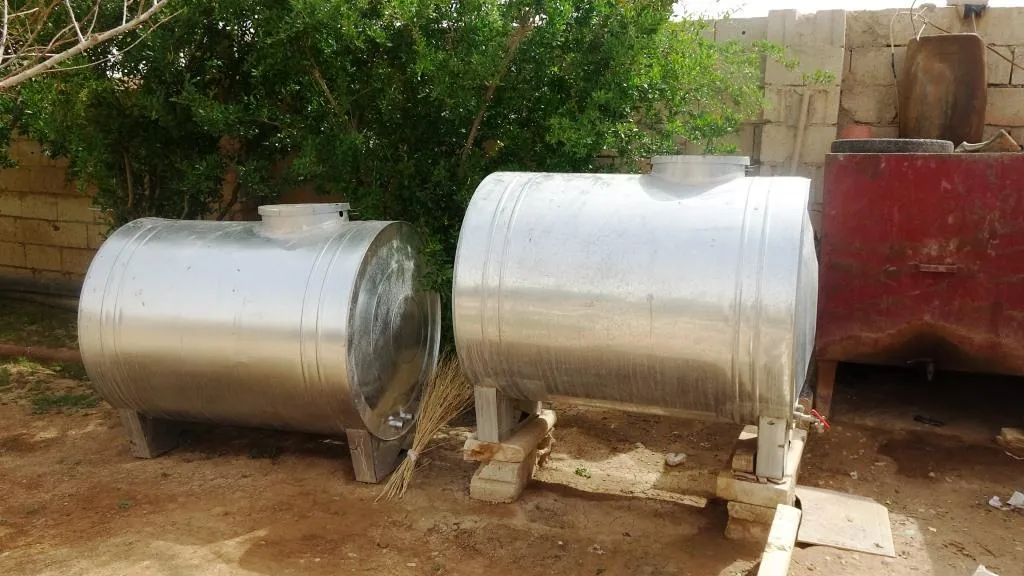 La gente de la ciudad de Al-Hisha exige detener su sufrimiento