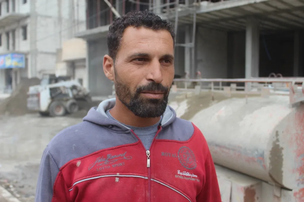 Con seguridad y estabilidad... renacimiento significativo de la construcción en Manbij