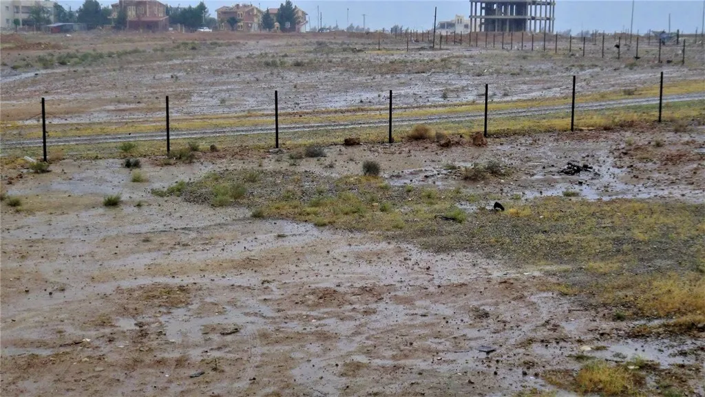 Fuertes lluvias brindan esperanza a los granjeros de al-Tabqa