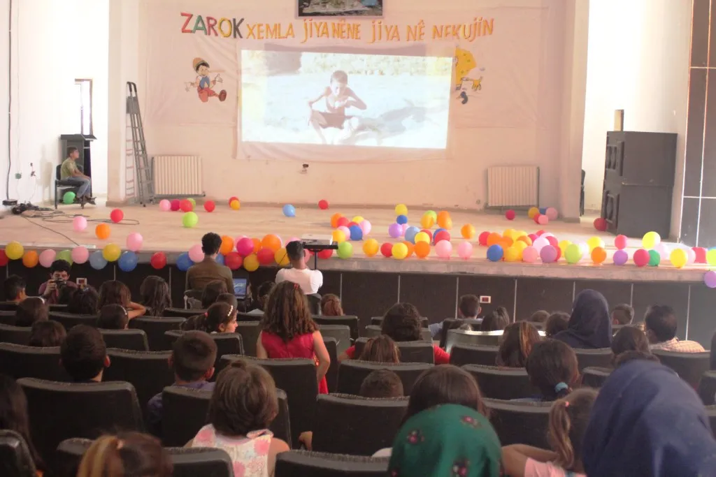 Media Luna Dorada celebró ceremonia para los niños Kobanî