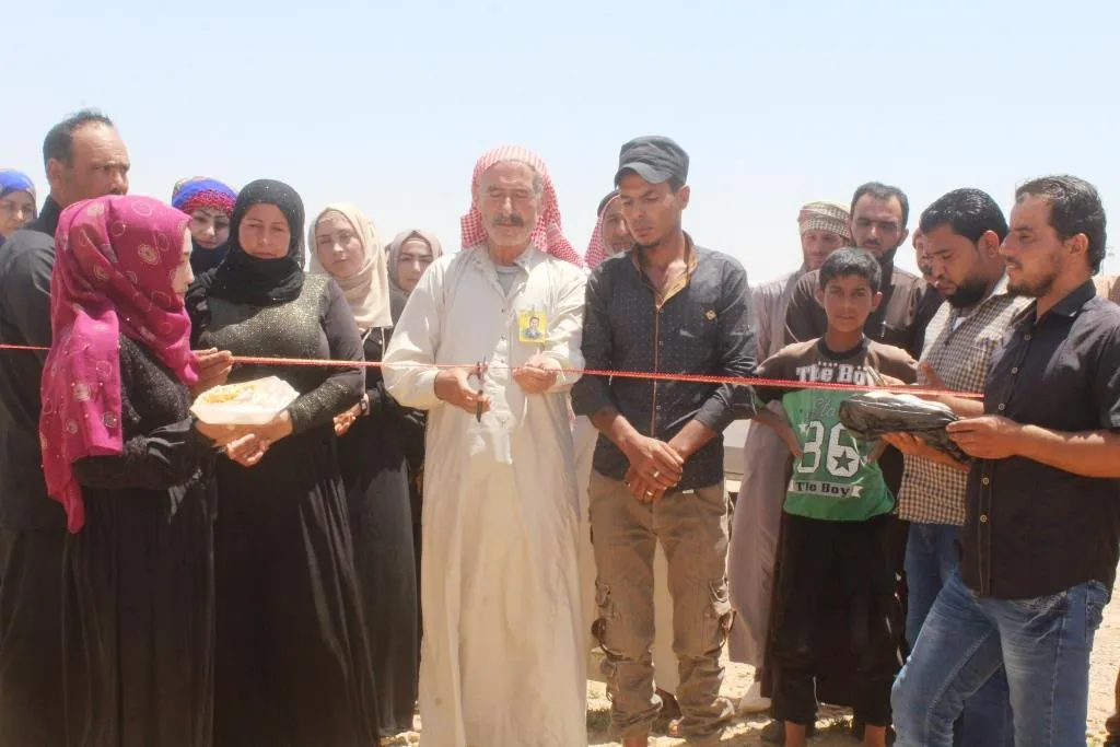 Reparación de bombas de agua en la ciudad de al-Raqqa beneficiando a unas 24,000 personas