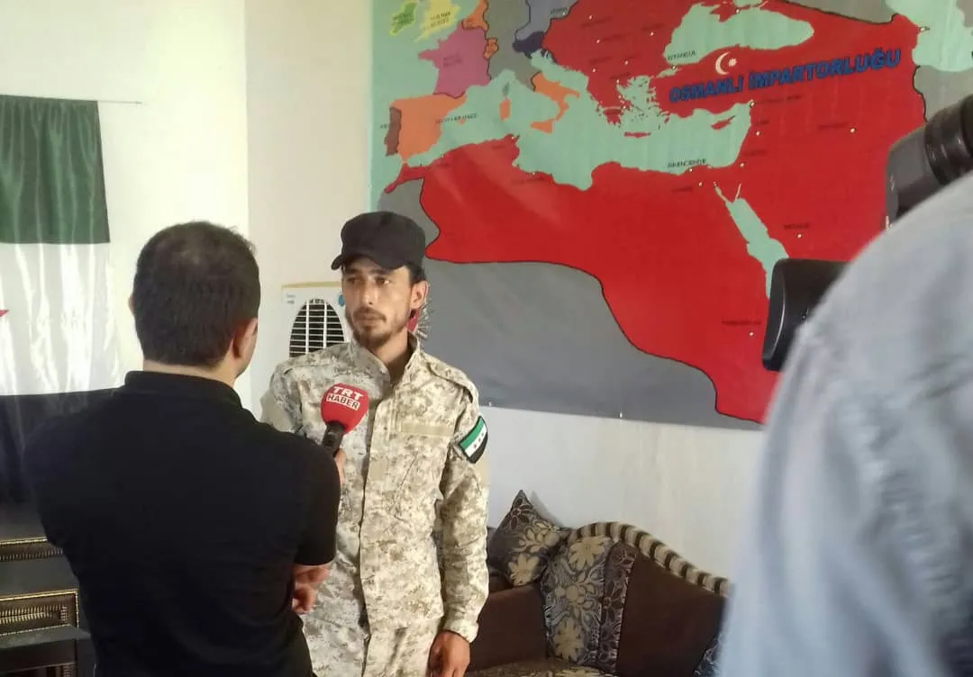 ¿Cuál es la razón del mapa otomanos en Jarablus?