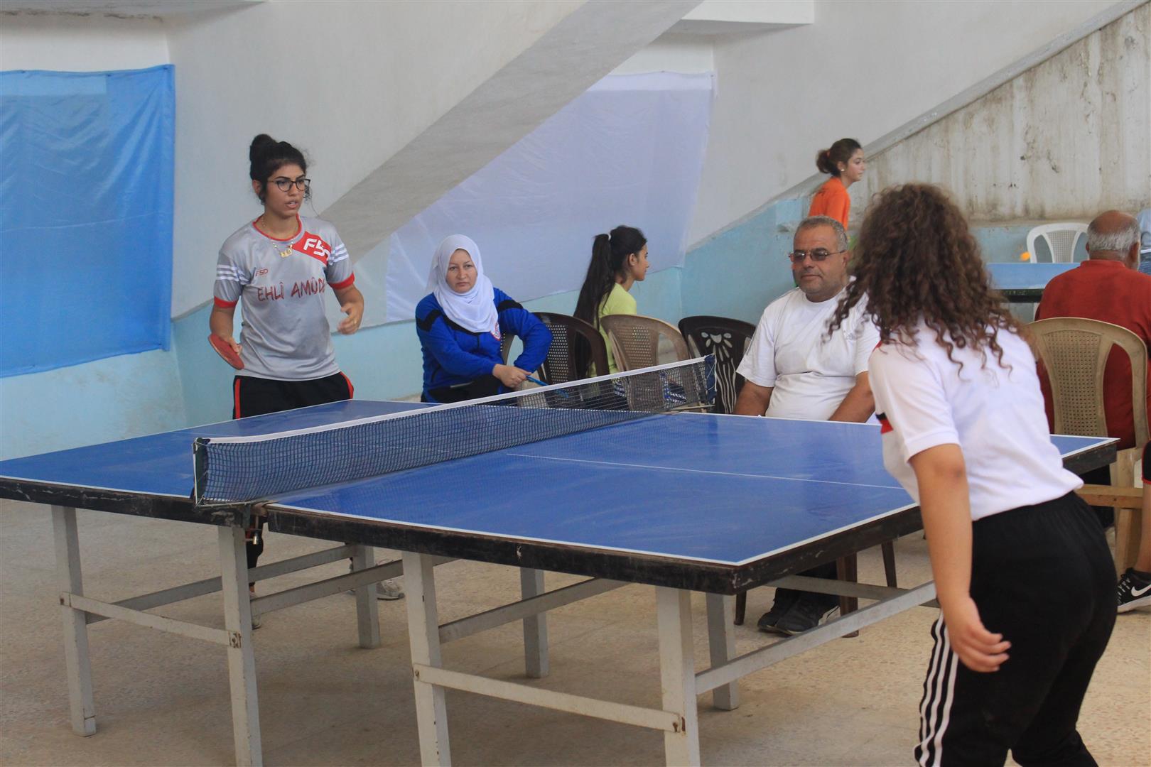 Primer campeonato de voleibol para chicas en la región de al-Jazeera