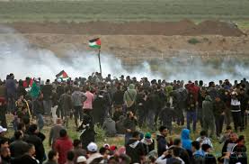1 joven palestino perdió la vida