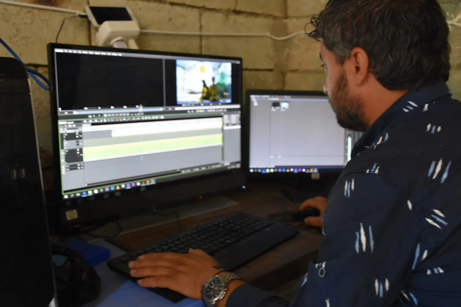 Cuerpo de Arte y Cultura abrió el centro de grabación de audio