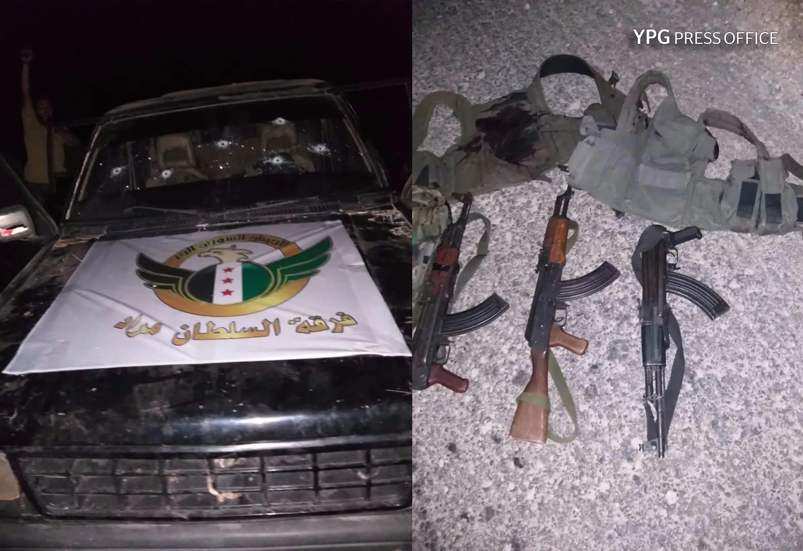YPG: 5 elementos de ocupación turca y sus mercenarios muertos en Afrin