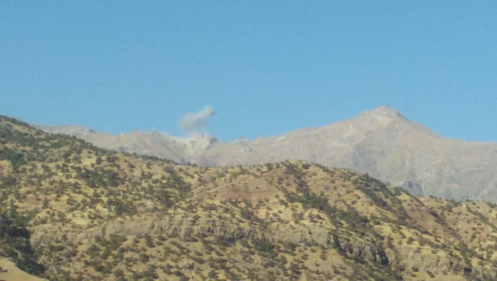 Aviones del ejército turco bombardearon Qandil
