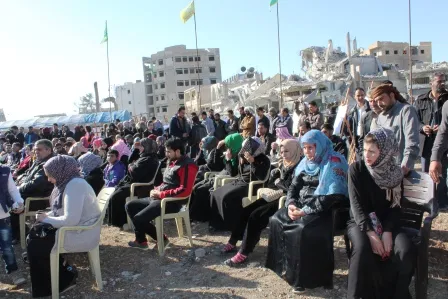 Las mujeres de Al-Raqqa un año después de liberarse de la oscuridad de IS -3