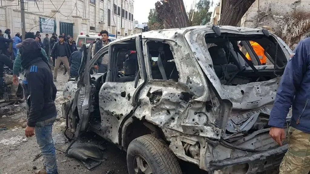Después de las amenazas de Erdogan una explosión en la ciudad de Azaz