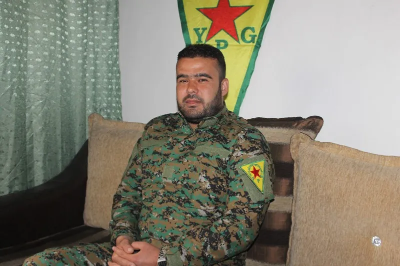 Martyr Mohammed Horik ... uno de los fundadores de YPG