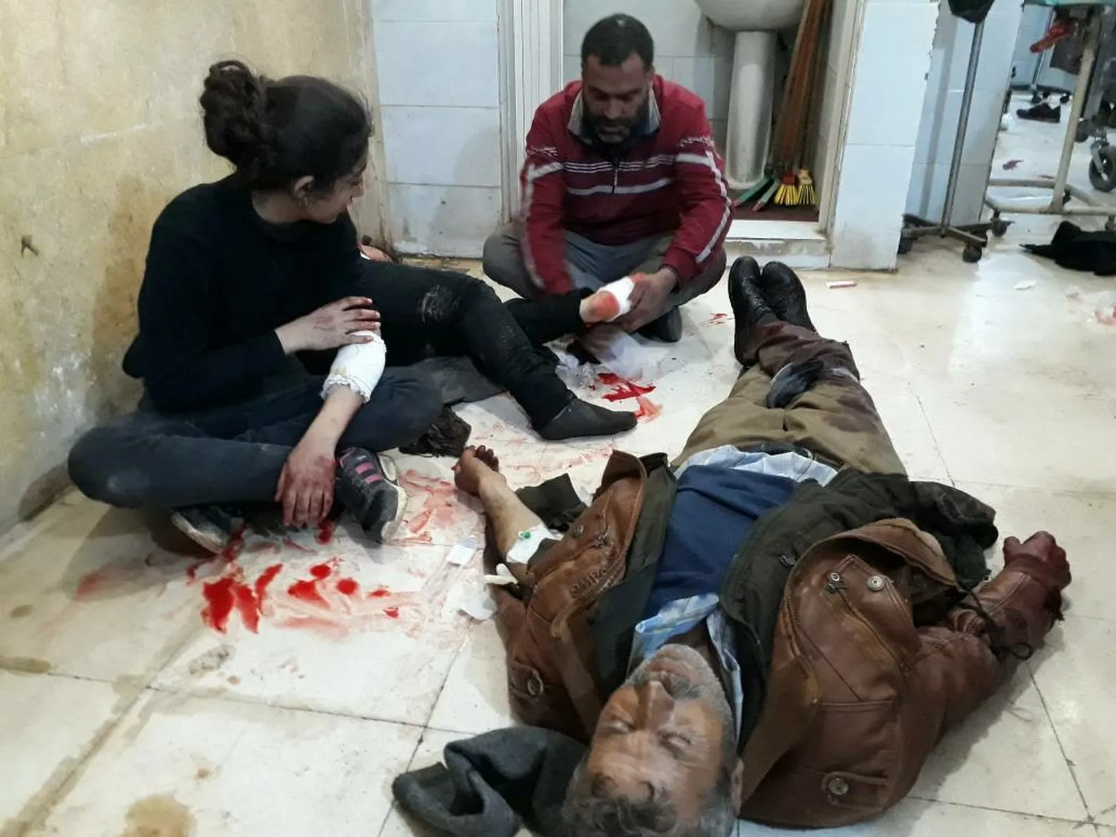 La escena de la masacre de Halabja se repite en la misma fecha en Afrin