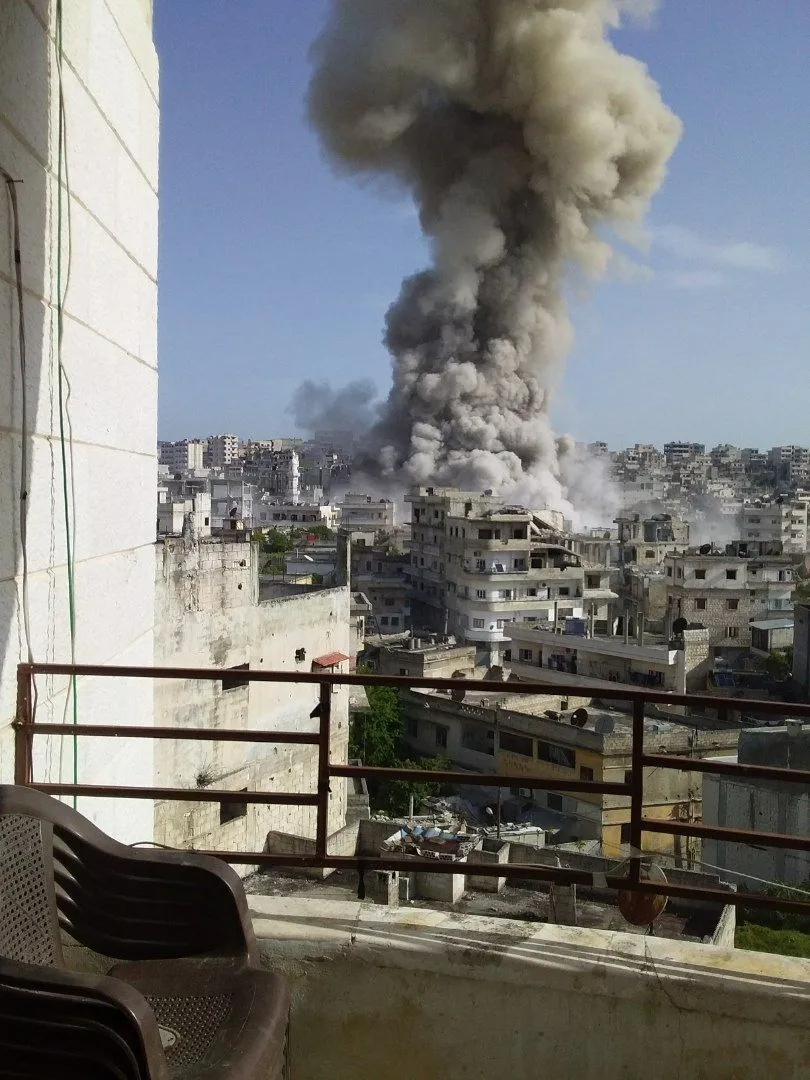 Explosión en Jisr al-Shughour