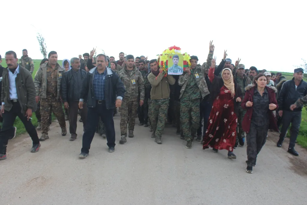 Mártir Lewend Aliko se despidió en ad-Darbasiya, al-Hasakah