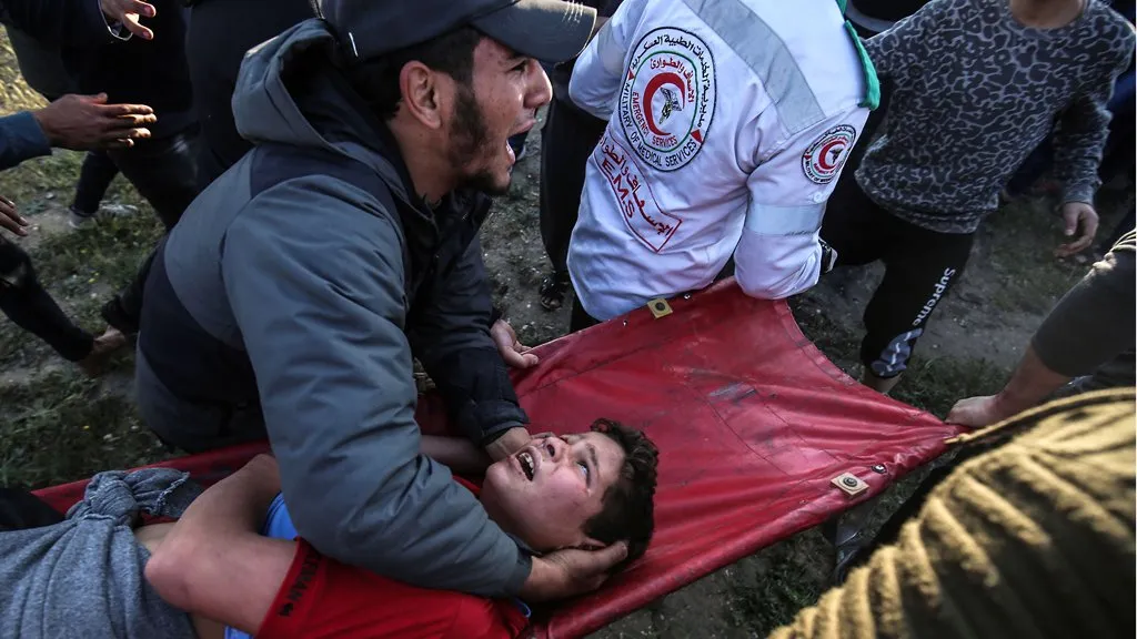 Muchas lesiones en bombardeos mutuos entre Gaza e Israel