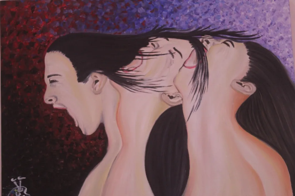 Exposición de arte de mujeres jóvenes en Manbij