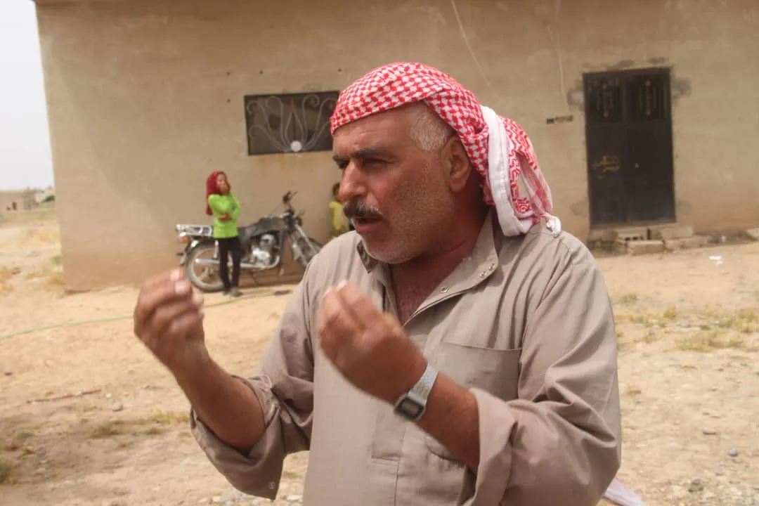 Mercenarios del "Escudo del Éufrates" amenazan los cultivos de los agricultores al oeste de Kobani