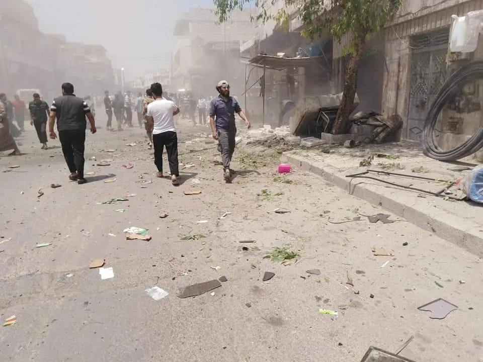 Explosion en al-Bab