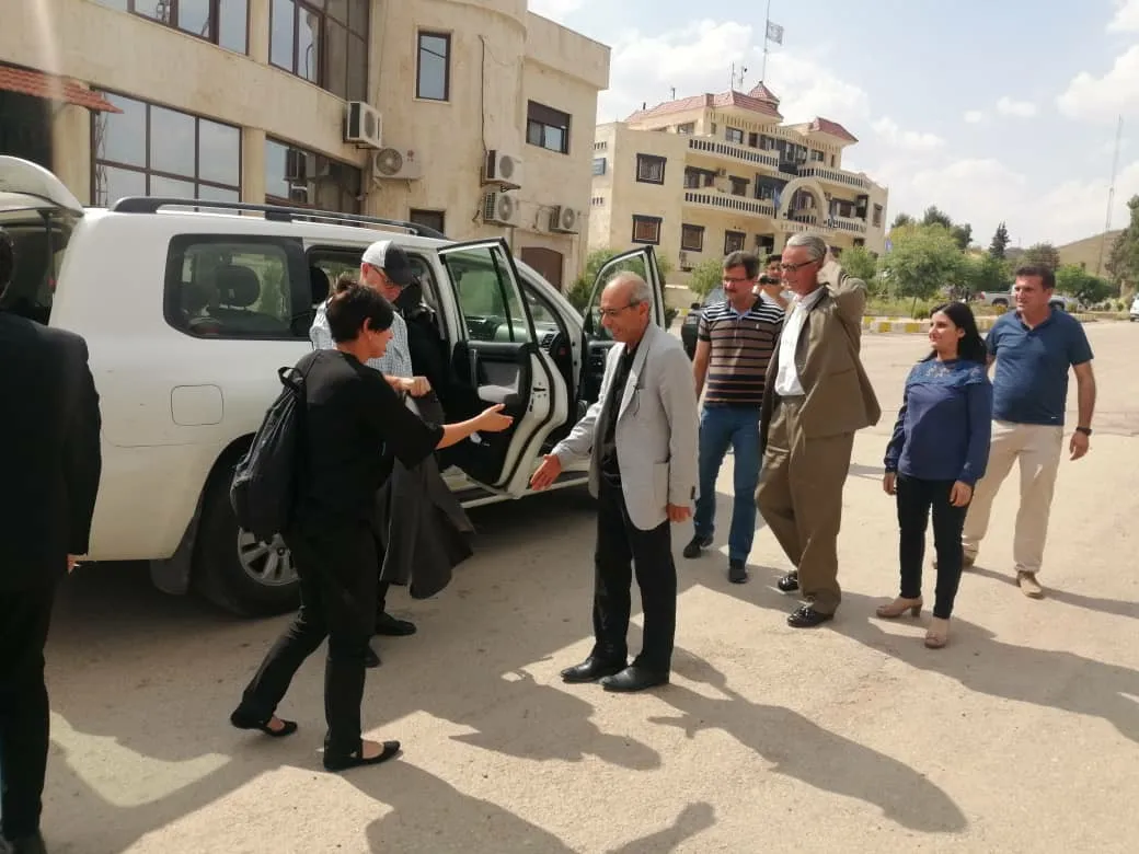 Delegación sueca llegó al norte y este de Siria