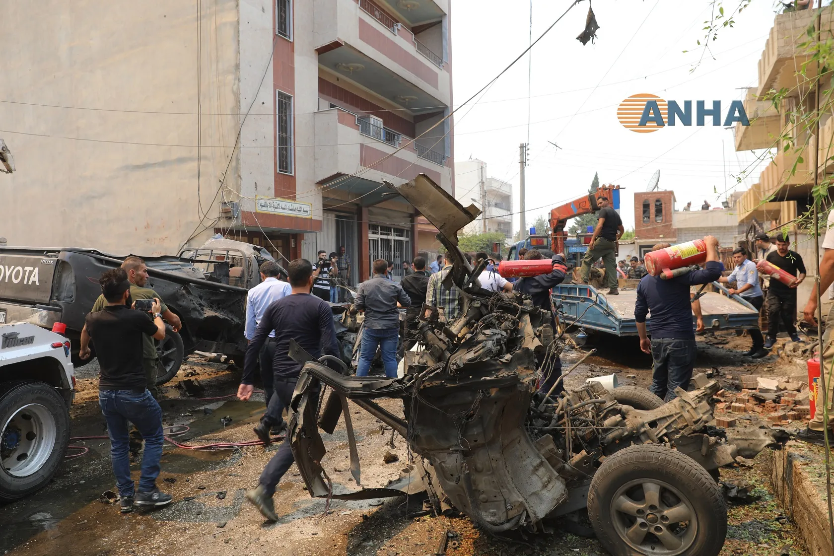 Explosión en la ciudad de Qamishlo en un coche bomba