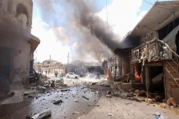 9 personas y 14 resultaron heridas en Idlib