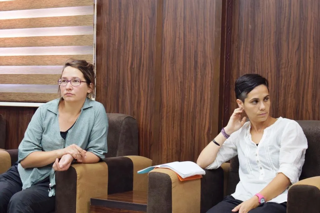 Delegación de mujeres europeas visitan Ain Issa: la experiencia de las mujeres es ideal
