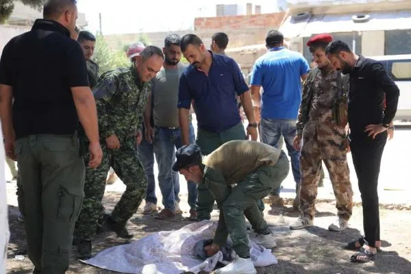 Las víctimas del bombardeo de Tirbespiyê son refugiados de Alepo