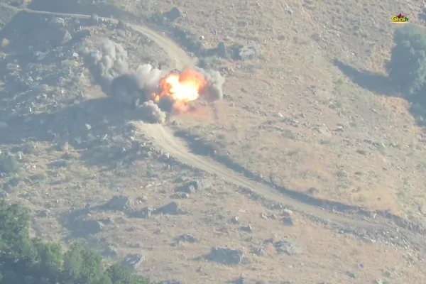 Videoed ... acción guerrillera en Hakkari