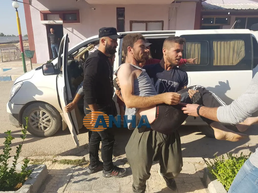 8 heridos debido a los ataques de la patrulla turca contra manifestantes en Kobani