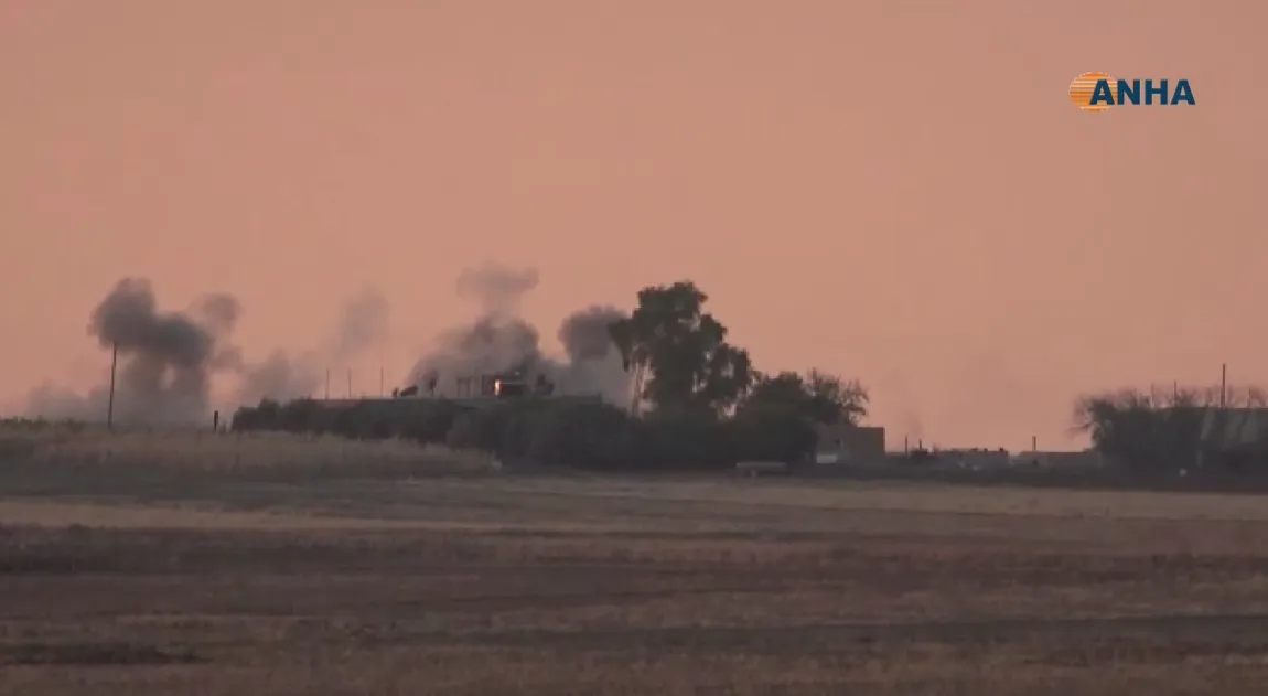 En EL día 33... Ataques y bombardeos intensivos en las aldeas de Tel-Tamr y Zerkan
