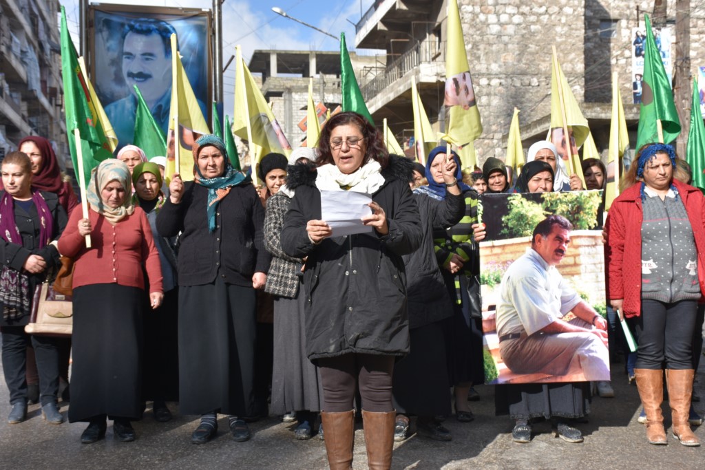 Kongra Star exigió a las organizaciones de derechos humanos que presionen a Turquía para que levante el aislamiento en Ocalan