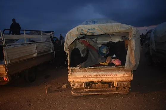 Administración del campamento de Al-Hol liberó el 11 ° lote de las personas de Deir Ezzor