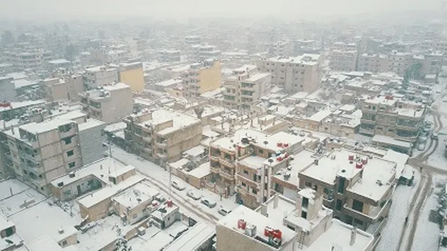 En video... el regalo de invierno enviado a la gente de Qamishlo
