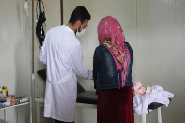 Medidas cautelares contra Covid-19 en el campamento de civiles de Girê Spî