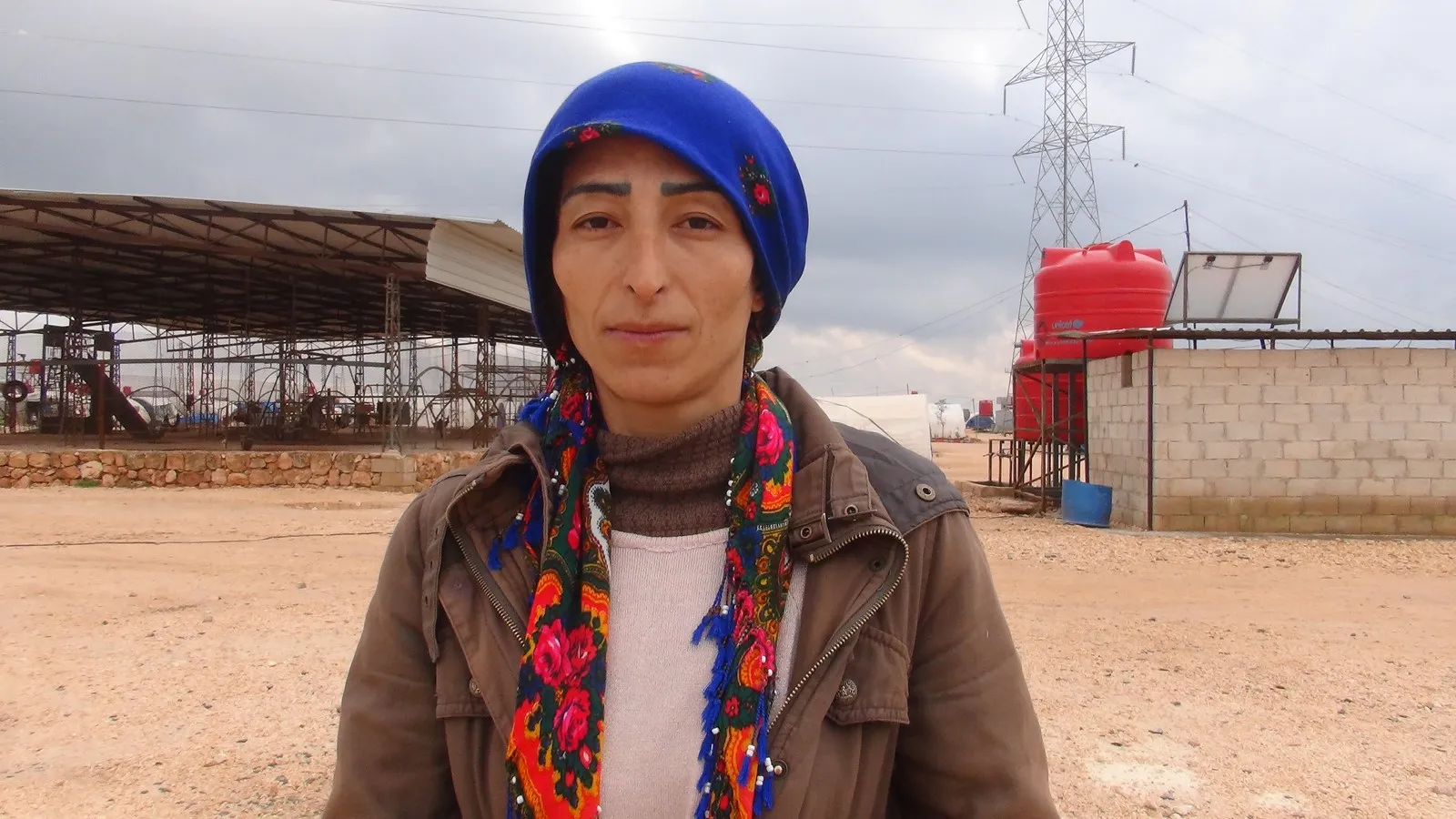 Medidas preventivas para contrarrestar a Corona en los campamentos de desplazados de Afrin.