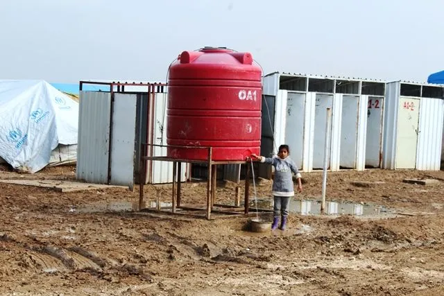 Los refugiados de Al-Arisha prefieren establecerse en el campamento en lugar de sus ciudades que perdieron seguridad
