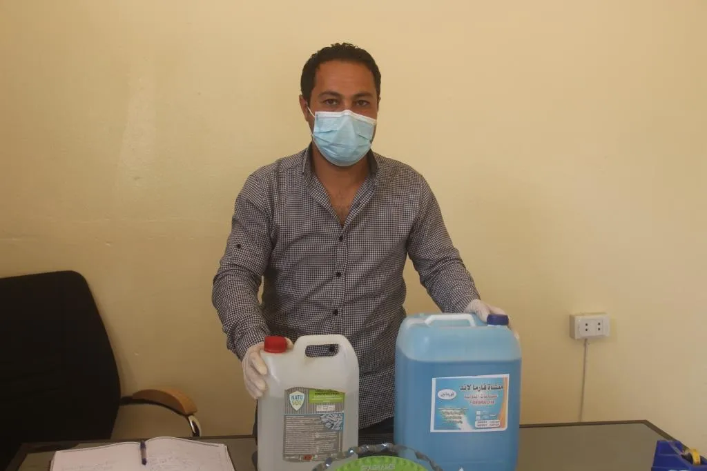 Samir Feridon Ali: la esterilización continuará hasta que acabe la cuarentena