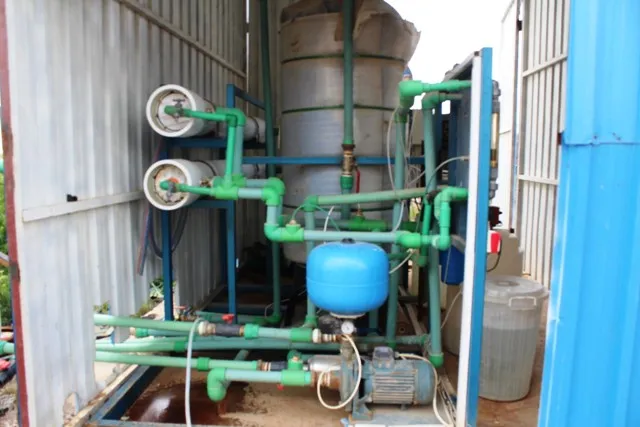 ​​​​​​​Planes para proporcionar agua en el campo del sur de Hasakah