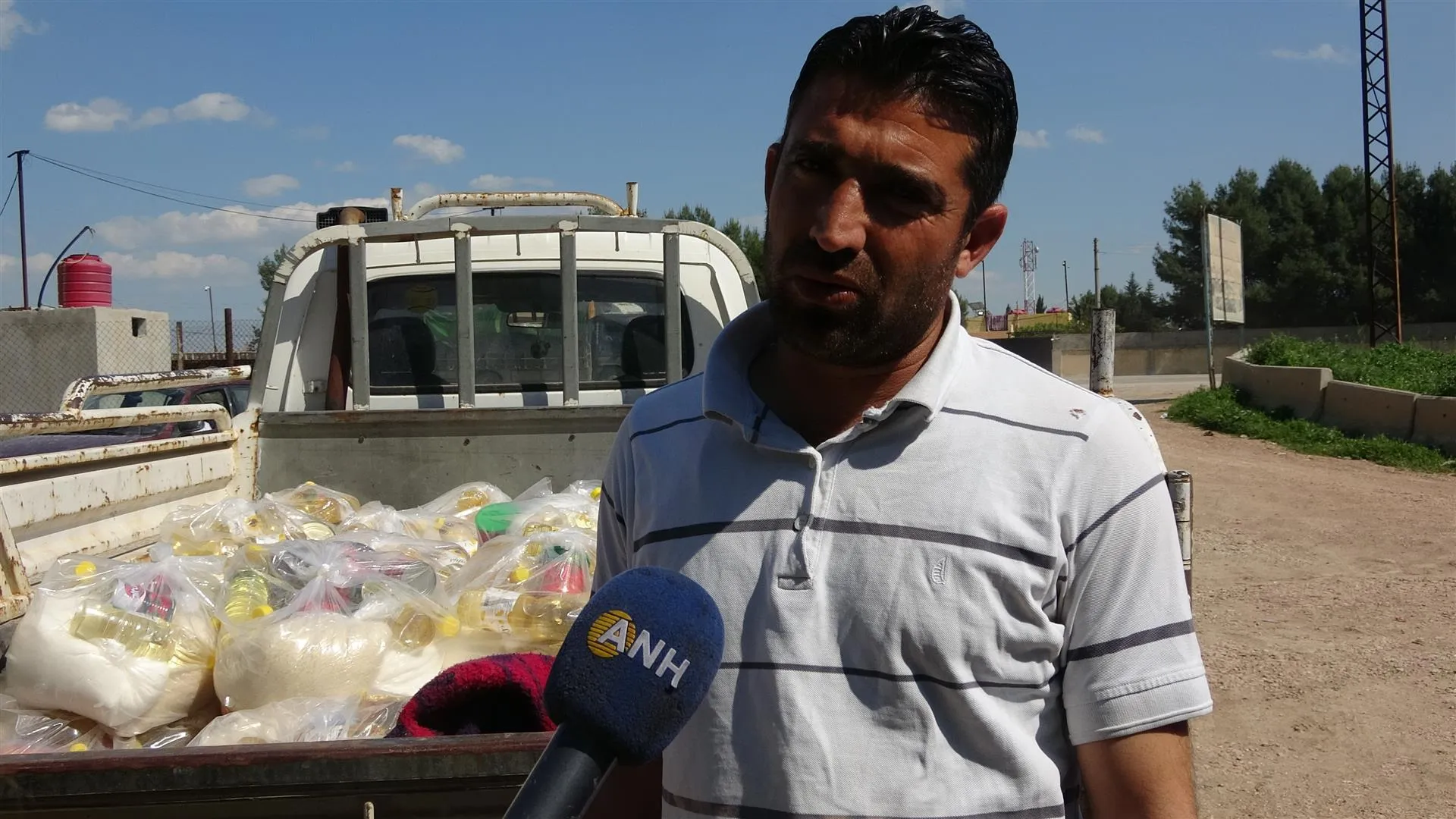 AA distribuye 115 canastas de alimentos en la ciudad de Safia